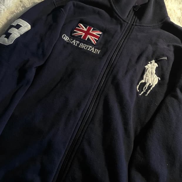 폴로 빅포니 치프키프 브리튼 코튼집업 L