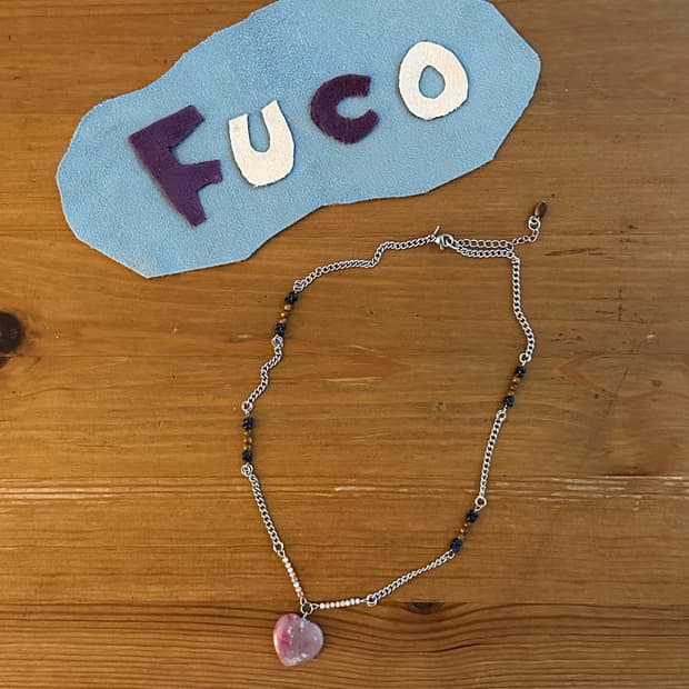 Fuco 빈티지목걸이