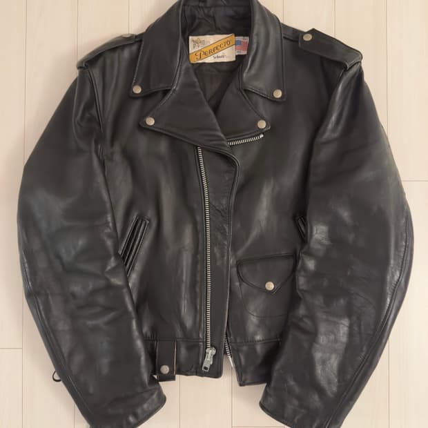 SCHOTT 쇼트 609 퍼펙토 더블 라이더 자켓 40(100)