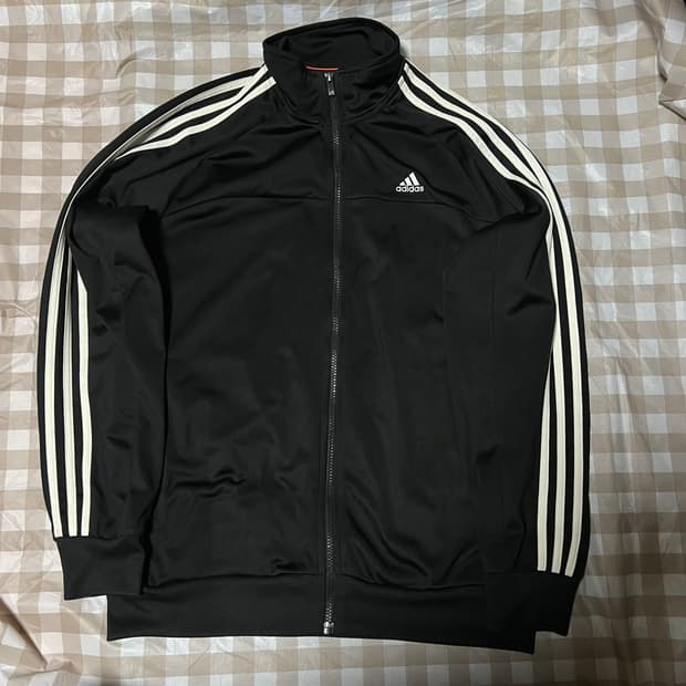 아디다스 져지 105 삼선 트랙탑 집업 자켓 Y2K