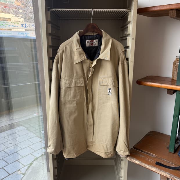 90s usa 브루클린 익스프레스 워크 자켓