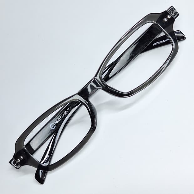 네오 클래식 neo classics GLR-01-1 블랙 슬림 안경테