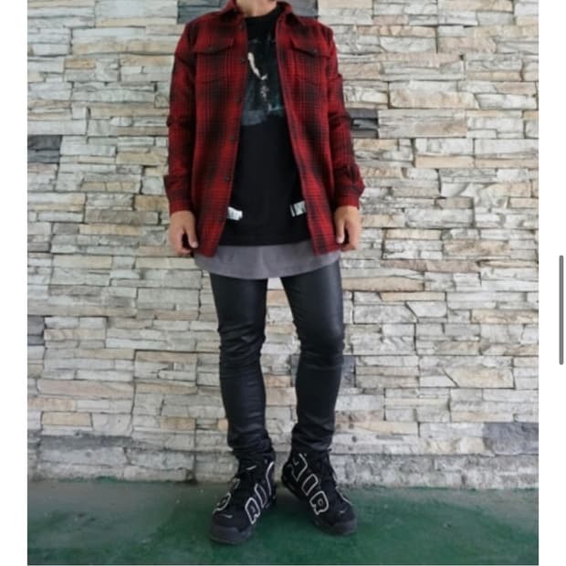 [105] 오프화이트 플란넬 셔츠