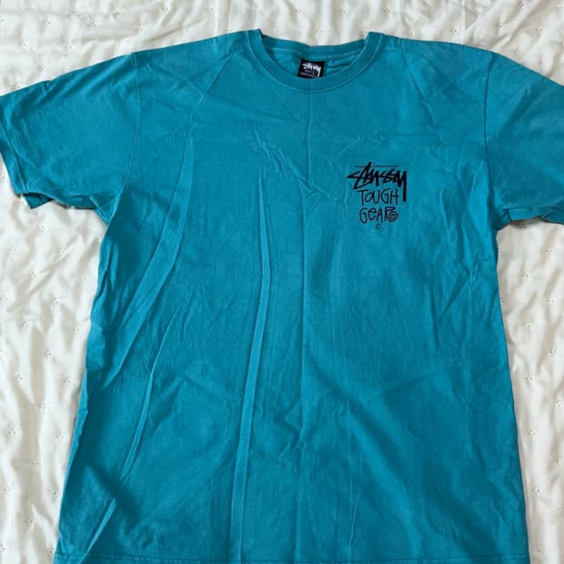 스투시 터프 기어 티셔츠 오션