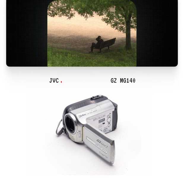💎희귀💎JVC GZ MG140(2007)|캠코더/디카