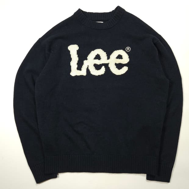 Lee 빅로고 니트