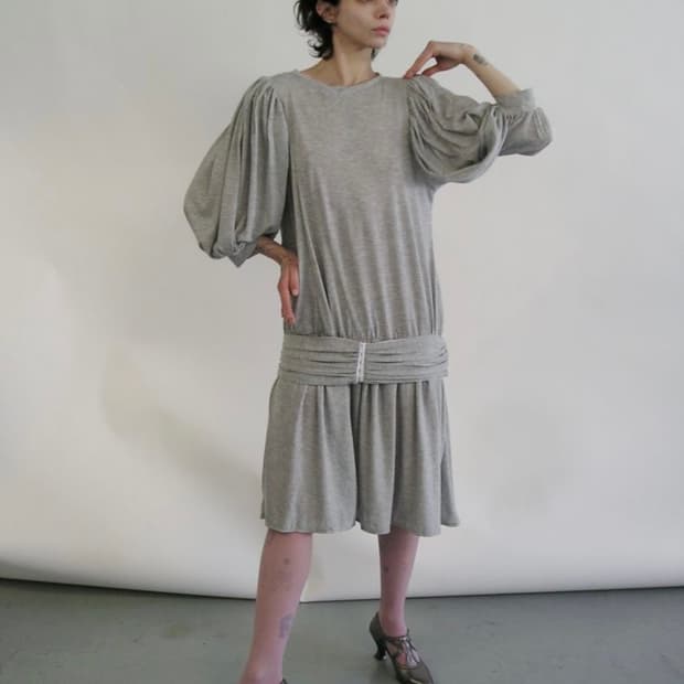 Eonts Art Nouveau Dress - gray