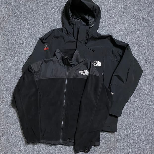 🌊TNF Goretex moutain parka 2in1 XCR