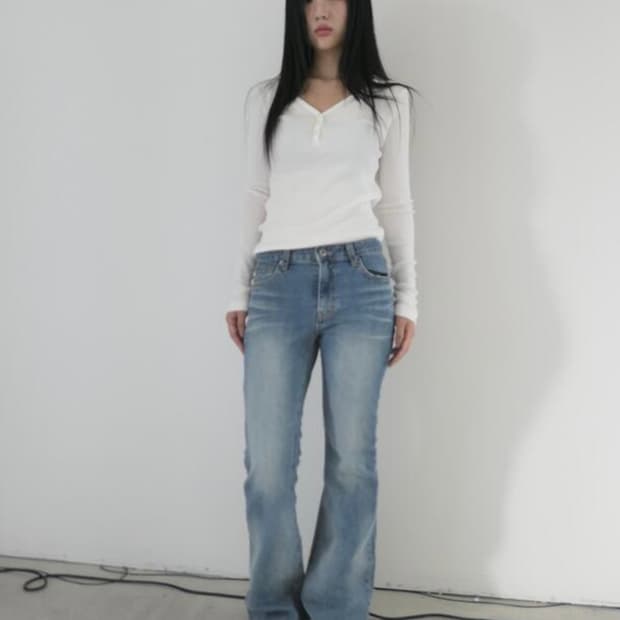 디에이디 부츠컷 데님