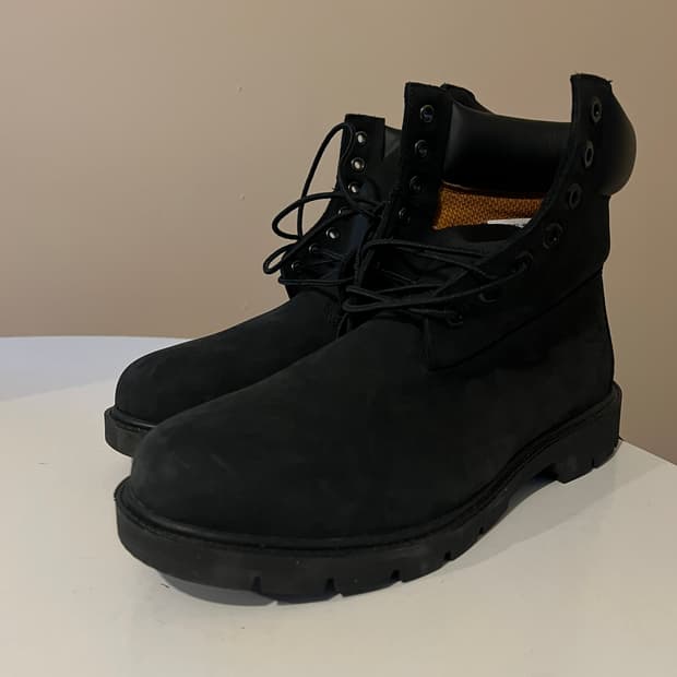 팀버랜드 6인치 프리미엄 워터프루프 블랙 부츠