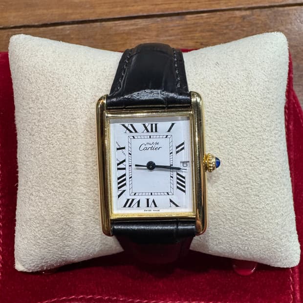 까르띠에 탱크머스트 빈티지