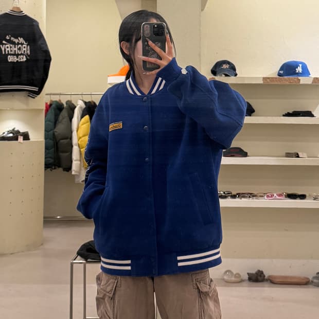 MLB 뉴욕 양키스 빅로고 신슐레이트 바시티 자켓 U876