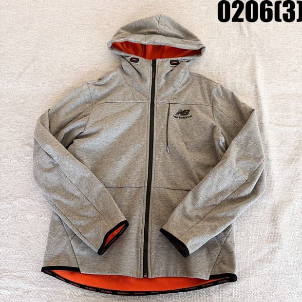 [100/L] 뉴발란스 그레이 후드 집업 자켓 0206(3)