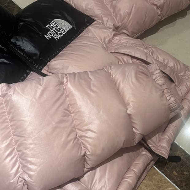 노스페이스 눕시 핑크