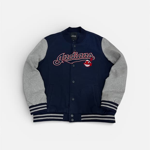 MLB 클리블랜드 인디언스 스타디움 점퍼 바시티자켓 110