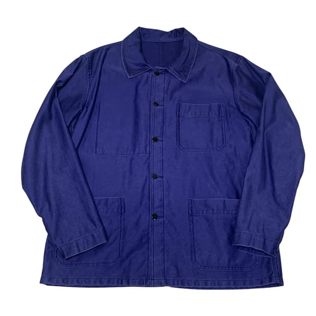 70s 빈티지 프렌치 몰스킨 워크자켓 데드스탁