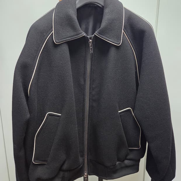 DNSR 라인 바시티 헤비 자켓 블루종 M 사이즈