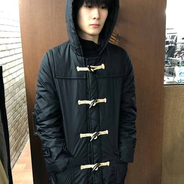 Comme des garcons shirt 더플 코트 패딩 S