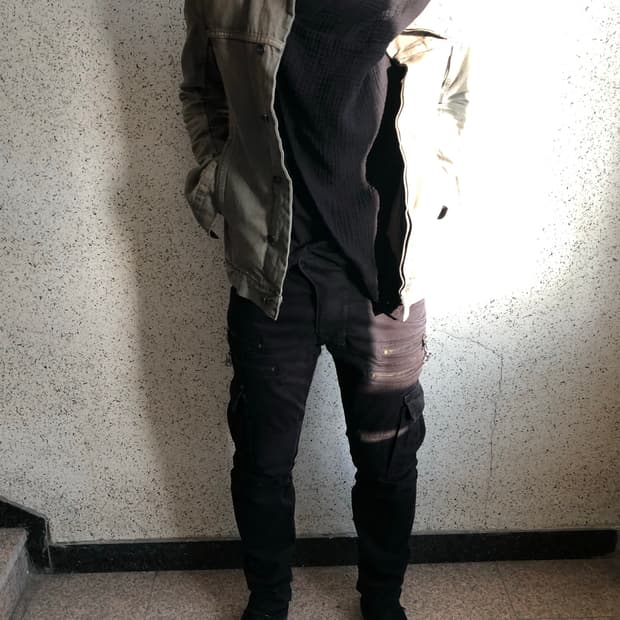 발망 아카이브 멀티 지퍼 진