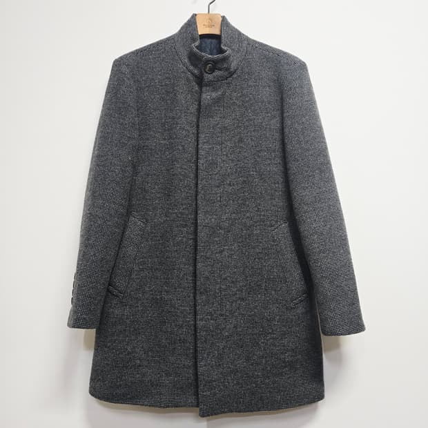 인디안 남성 코트 차콜 그레이 코트