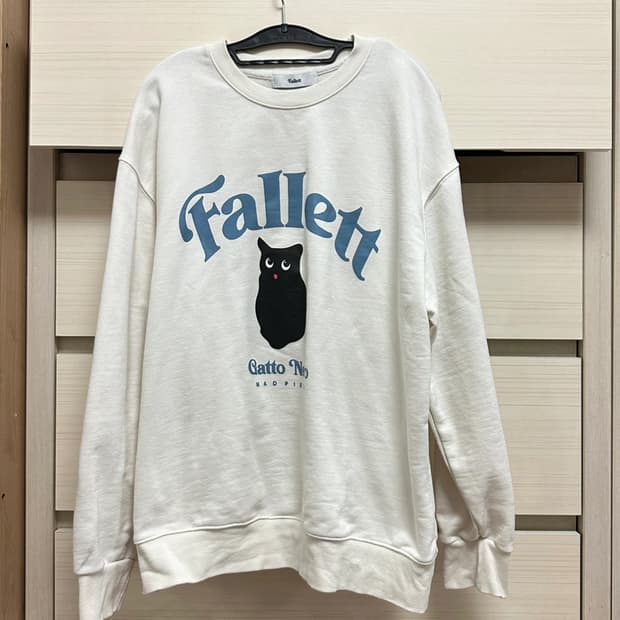 팔렛 네로 맨투맨 아이보리 XL