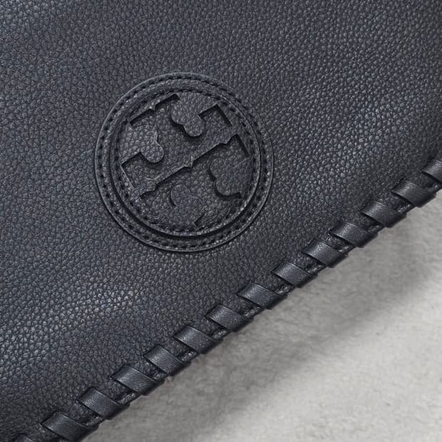 토리버치 마리온 블랙 레더 체인 크로스백