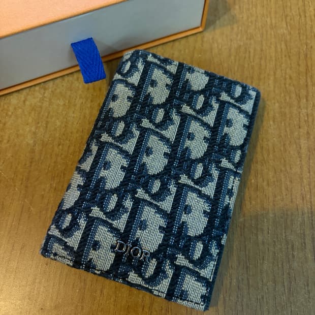 신품대비9.5]디올 오블리크 오거나이저 카드지갑