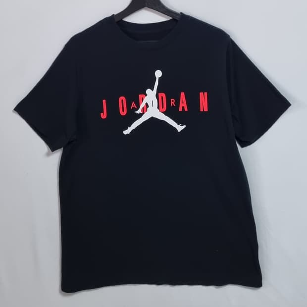 XL ) 나이키 조던 블랙 빅로고 반팔티
