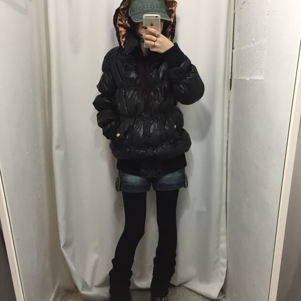 겨울 갸루 코디 🖤