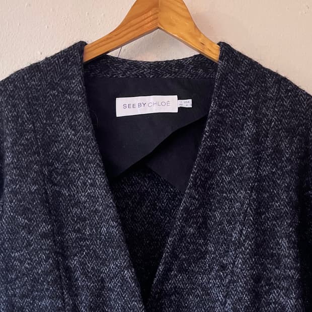 See by Chloe 씨바이끌로에 긴절기코트