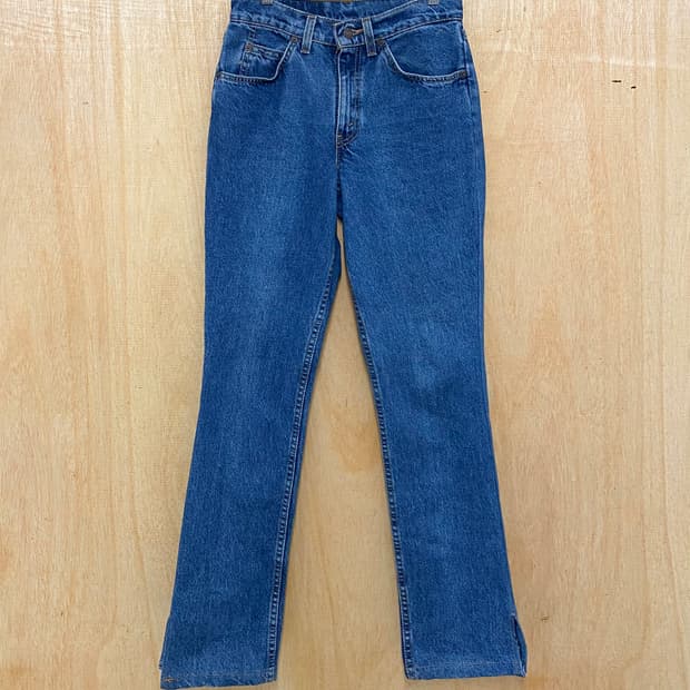 90's LEVI'S denim slit pants 90년대 리바이스