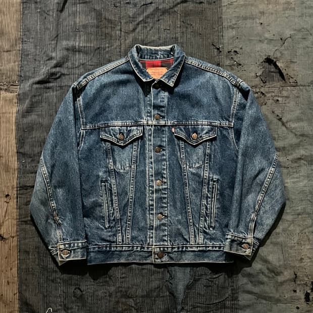 🇺🇸 80s USA 빈티지 리바이스 3세대 57510 데님 자켓
