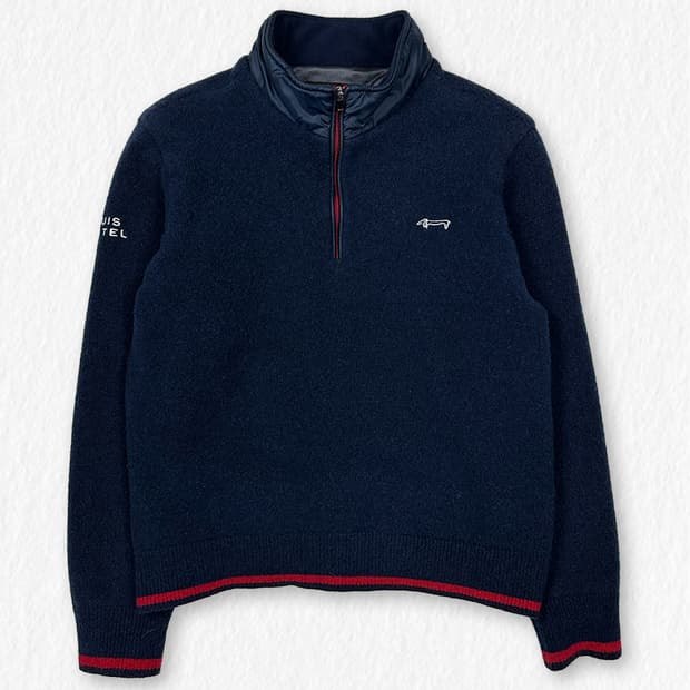 루이카스텔 반집업 니트