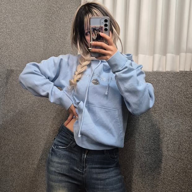 HARLEY DAVIDSON CROP HOODIE 