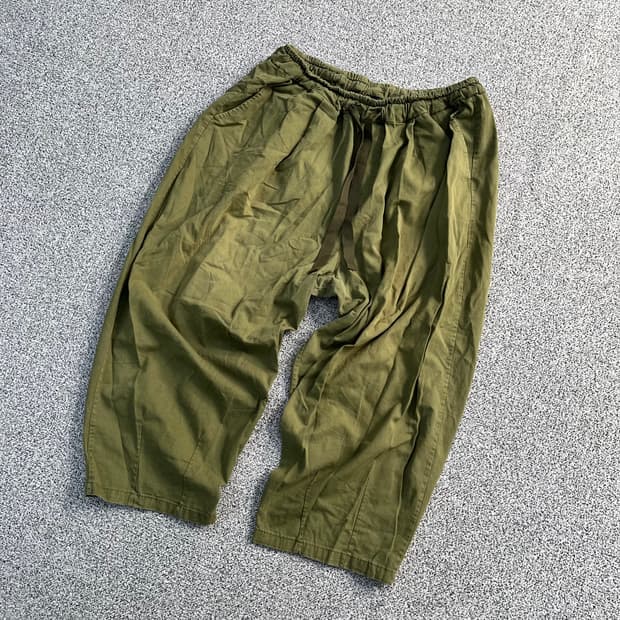 5XL 빈티지 밴딩 바지 0522M