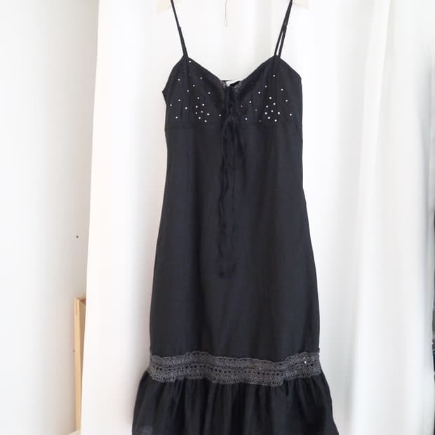 [an’ge] beads cotton cami ops