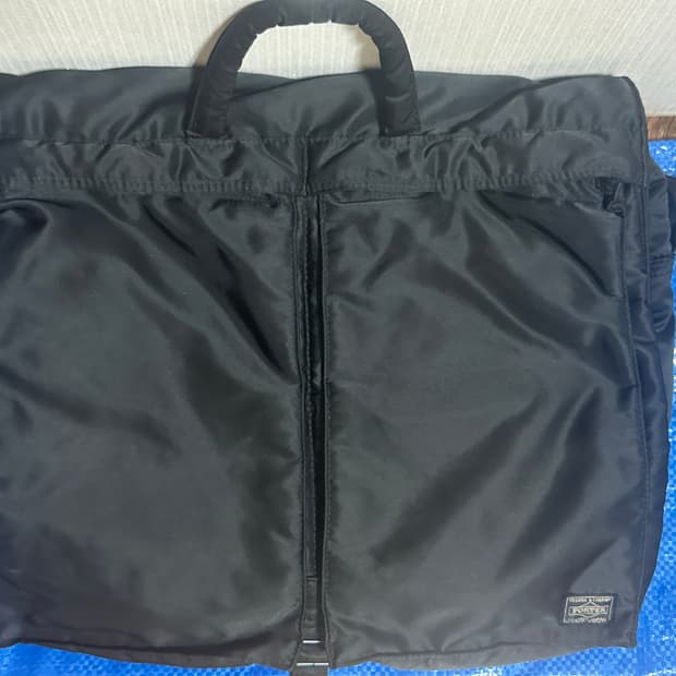 포터 탱커 투웨이 숄더백 블랙