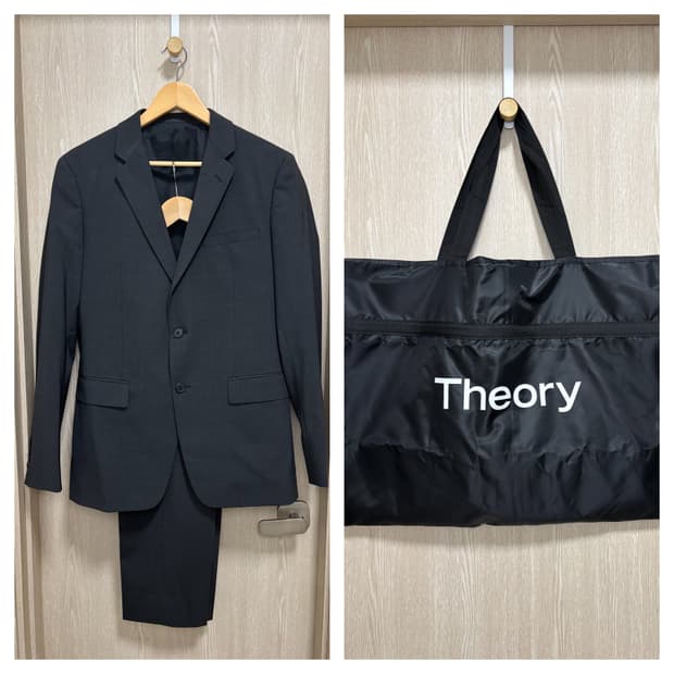 띠어리 뉴테일러 정장셋업(Zion,Marlo)/상의40,하의31/차콜