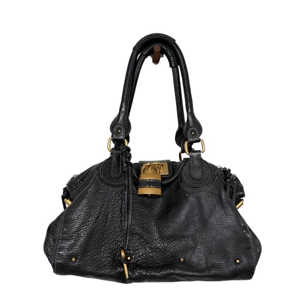 끌로에 패딩턴 자물쇠 백 블랙