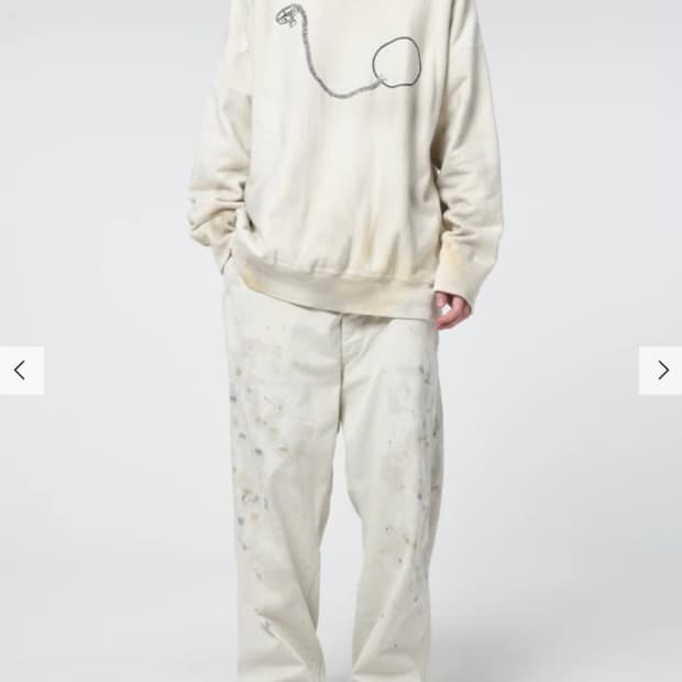 바우와우 치노팬츠 BOWWOW STAINED WORK TROUSERS