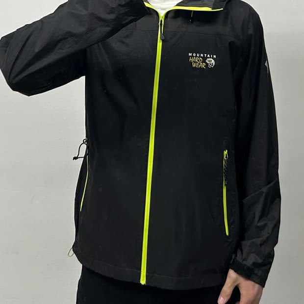 [L] 마운틴하드웨어 블랙 윈드브레이커 자켓
