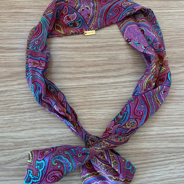 에트로 페이즐리 머리띠 반다나 헤어밴드