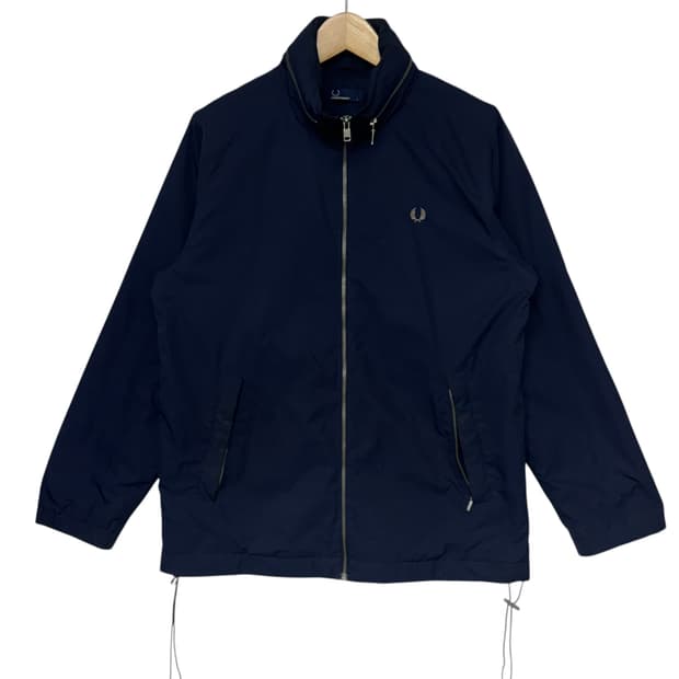 프레드페리  스윙톱 블루종자켓