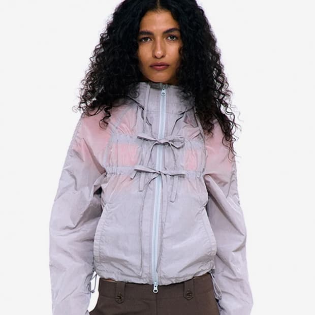 파르티멘토 시어 리본 자켓