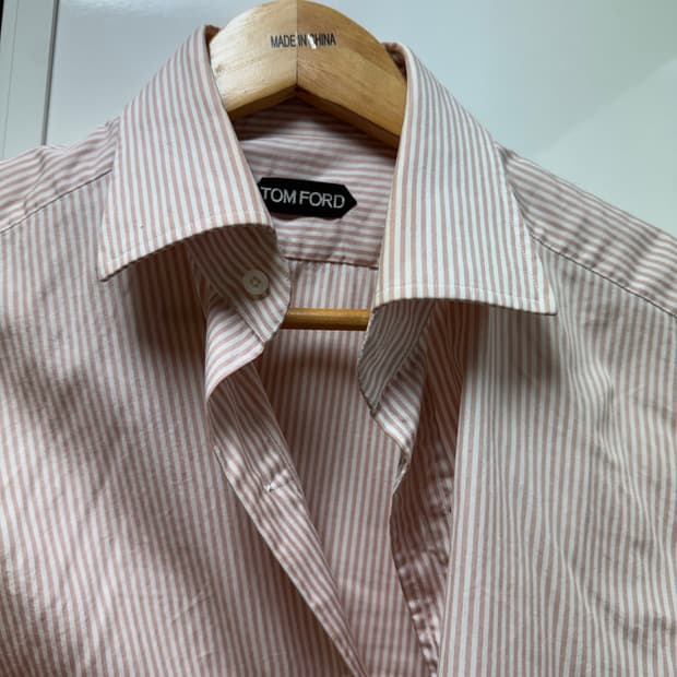 톰포드 스트라이프셔츠