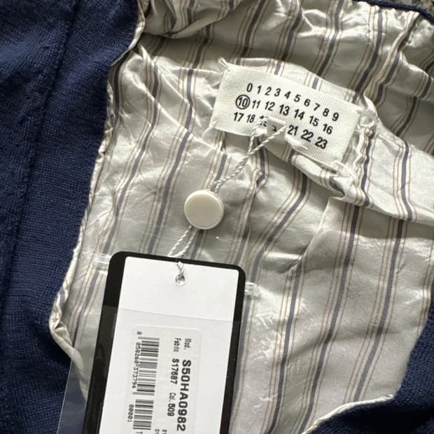 [L] 메종 마르지엘라 디스트레스드 가디건