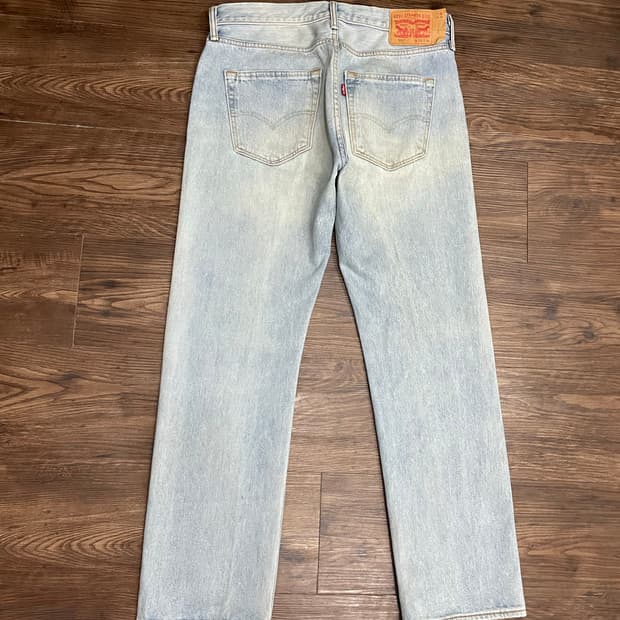 리바이스 501 데님 팬츠