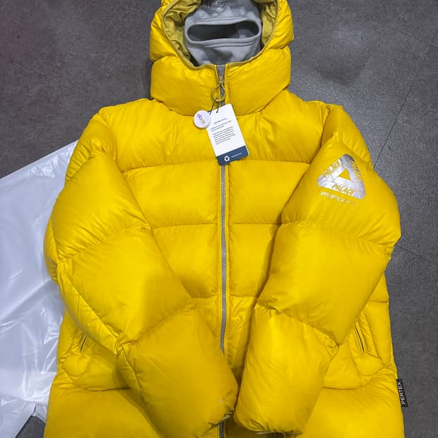 [L]팔라스 퍼텍스 오파크 바라클라바푸파 옐로우 24fw