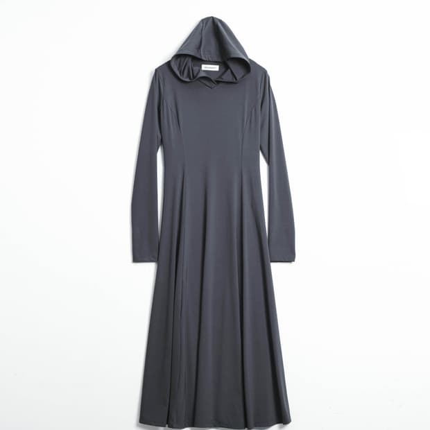 999휴머니티 저지 후드 드레스