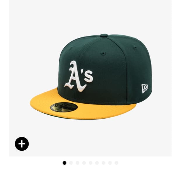 뉴에라 59 오클랜드 다크그린 512 mlb